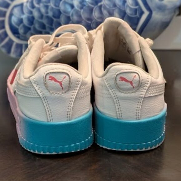 P10 PUMA Carina 2.0 Leather Sneakers - Picture 2 of 10